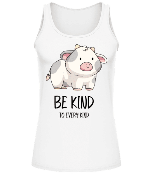 Preview: Be Kind To Every Kind - Women's Tank Top - White - Front