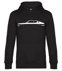 'Audi 100 Coupe S C1' Silhouette · Sweat à capuche standard homme