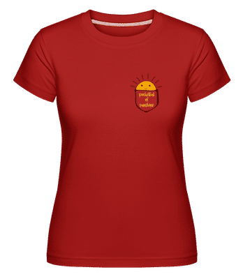 Pocketful Of Sunshine -  T-shirt Shirtinator femme - Rouge - Devant