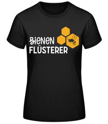Bienen Flüsterer - Frauen Basic T-Shirt - Schwarz - Vorne