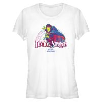 Marvel - Doctor Strange - Doctor Strange Doc Neon - Women's T-Shirt - White - Front