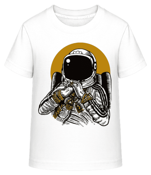 Space Dee Jay - T-shirt shirtinator Enfant - Blanc - Devant