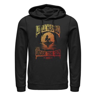 Disney - Ariel La Petite Sirène - Malá mořská víla Hombre - Unisex Sweat à capuche - Noir - Devant