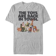 Pixar - Toy Story - Gruppe In Town - Männer T-Shirt