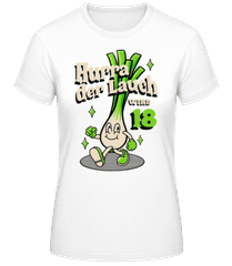 Der Lauch Wird 18 · Frauen Basic T-Shirt