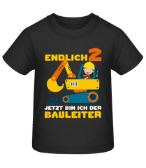 2 Jetzt Bin Ich Der Bauleiter · Baby Bio T-Shirt
