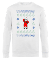 Père Noël Tricotage - Sweat-shirt standard pour homme - Blanc - Devant