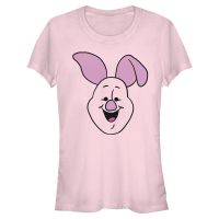 Disney Classics - Winnie l'ourson - Prasátko Big Face - Femme T-shirt - Rose - Devant