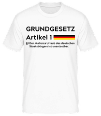 Grundgesetz Des Deutschen · Männer Basic T-Shirt