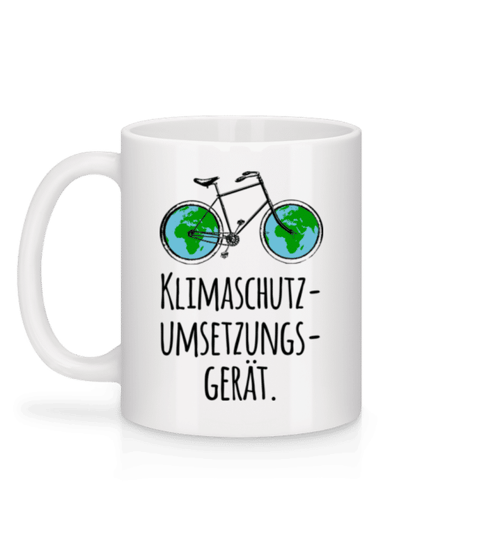 Vorschau: Klimaschutzumsetzungsgerät - Tasse - Weiß - Hinten