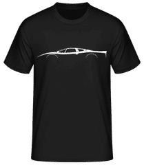 'Jaguar XJ220' Silhouette · Männer Basic T-Shirt