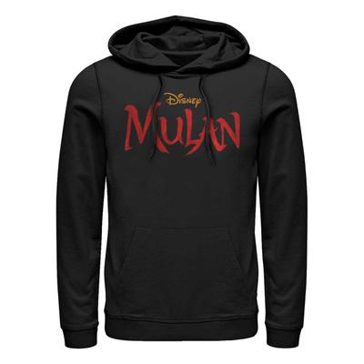 Disney - Mulan - Logo Mulan - Unisex Hoodie - Black - Front