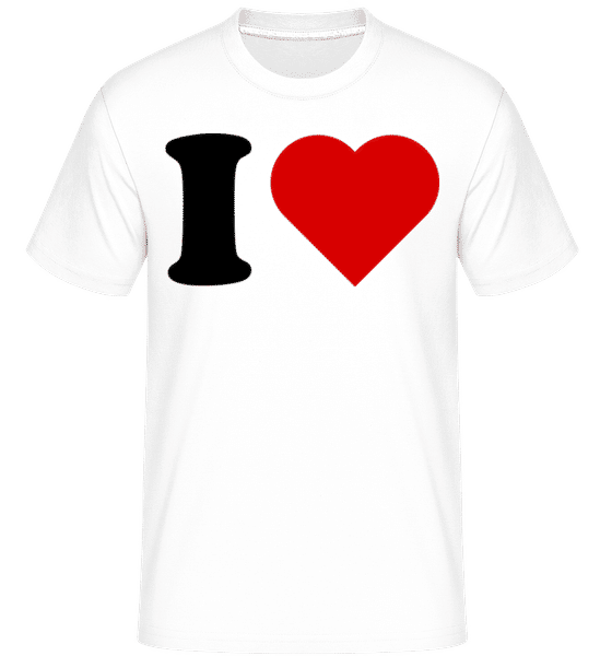 I Love ·  T-Shirt Shirtinator homme