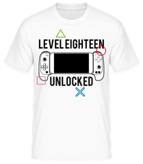 Level Eighteen Unlocked · Männer Basic T-Shirt