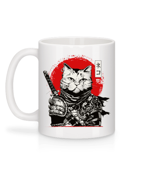 Aperçu: Catana Of Death - Mug en céramique blanc - Blanc - Derrière