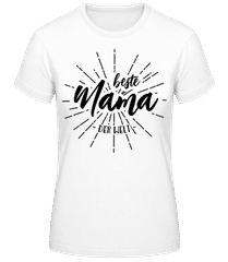 Beste Mama Der Welt Sterne · Frauen Basic T-Shirt