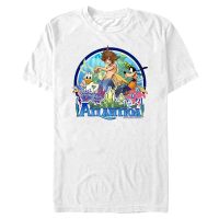 Disney - Kingdom Hearts - Skupina Atlantica World - Men's T-Shirt - White - Front