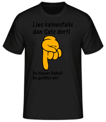Du Kleiner Rebell · Männer T-Shirt B&C