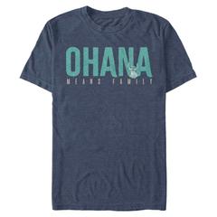 Disney Classics - Lilo & Stitch - Lilo & Stitch Ohana Bold - Men's T-Shirt