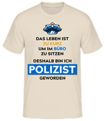 Deshalb Bin Ich Polizist · Männer Basic T-Shirt