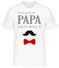 Der Beste Papa Der Welt Bart · Männer Basic T-Shirt