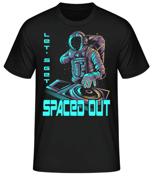 Aperçu: Let's Get Spaced Out - T-shirt standard Homme - Noir - Devant