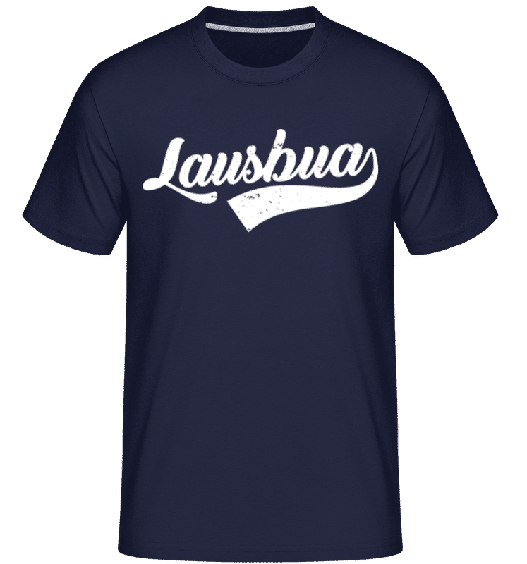 Vorschau: Lausbua - Shirtinator Männer T-Shirt - Marine - Vorne