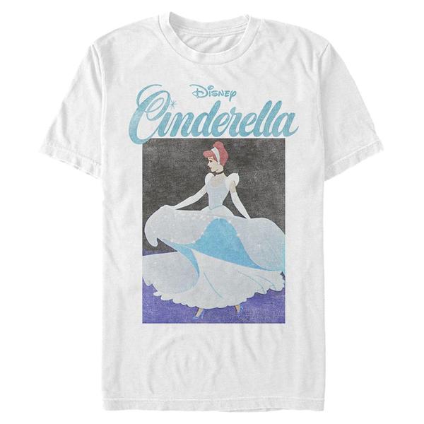 Disney - Cendrillon - Popelka Cindy Squared - Homme T-shirt - Blanc - Devant