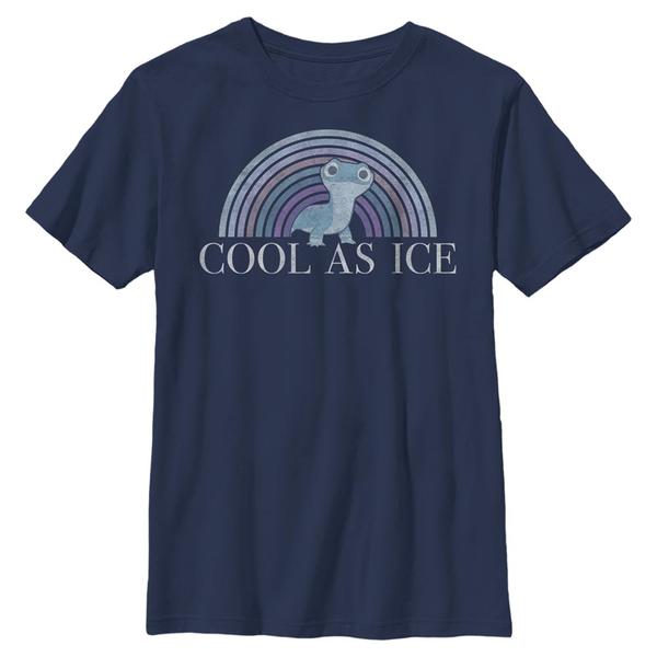 Preview: Disney - Frozen - Bruni Cool As Ice - Kids T-Shirt - Navy - Front