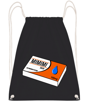 Mimimi Forte - Turnbeutel - Schwarz - Vorn