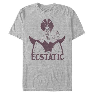 Disney - Aladin - Jafar Ecstatic Jafar - Homme T-shirt - Gris chiné - Devant