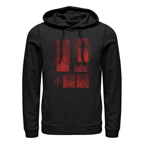 Star Wars - Book of Boba Fett - Boba Fett Living Legend - Unisex Sweat à capuche - Noir - Devant