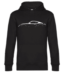 'Porsche Cayman 981' Silhouette · Männer Standard Hoodie