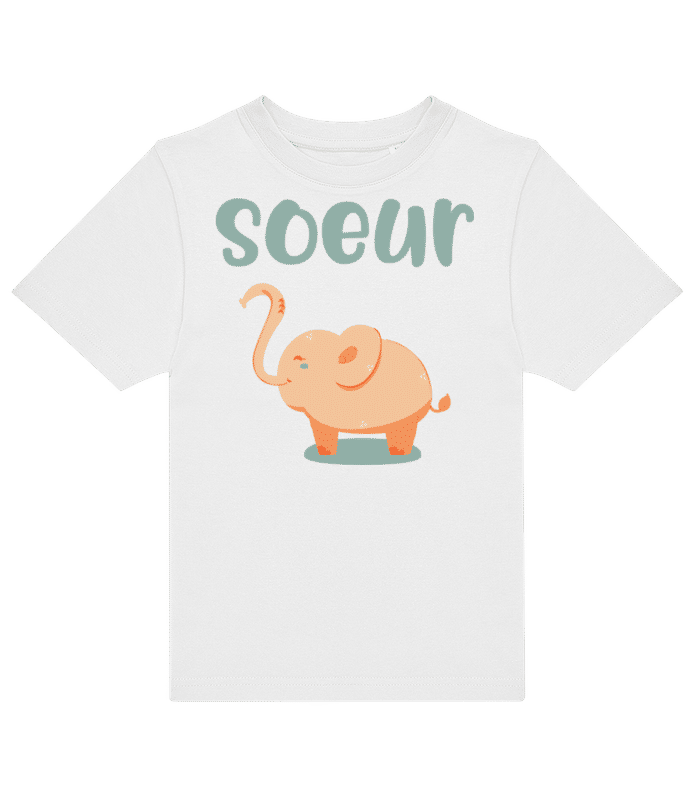 Aperçu: Âme Soeur 2 - T-shirt homme B&C - Blanc - Devant