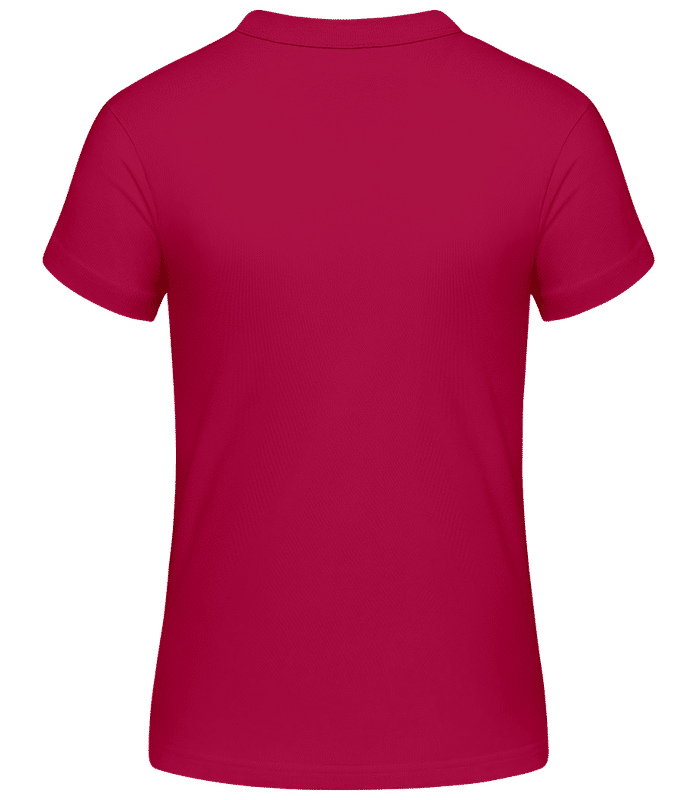 Vorschau: Ran An Die Bälle - Frauen Basic T-Shirt - Magenta - Hinten