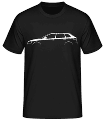 'Audi A3 Sportback (8P)' Silhouette · Men's Basic T-Shirt