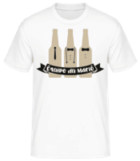 Équipe Du Marié - T-shirt standard Homme - Blanc - Devant