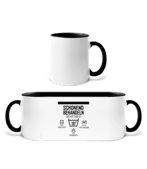 Der Alte Sack Ist 30 · Tasse zweifarbig