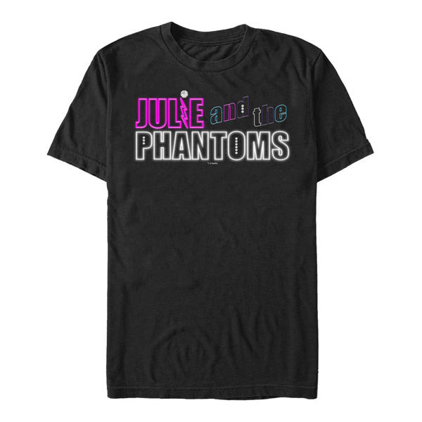 Aperçu: Netflix - Julie And The Phantoms - Logo Julie Diamond - Homme T-shirt - Noir - Devant
