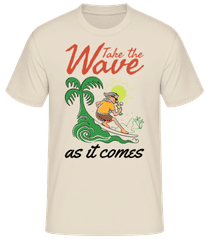 Take The Wave · Camiseta básica para hombre