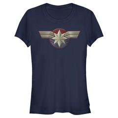 Marvel - Captain Marvel - Captain Marvel Costume LOGO - Femme T-shirt