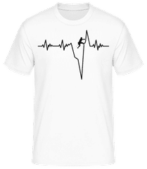 Bouldern Herzschlag · Männer Basic T-Shirt