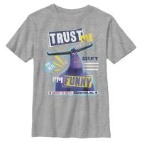 Pixar - Monsters - Tylor I'm Funny - Kids T-Shirt - Heather grey - Front