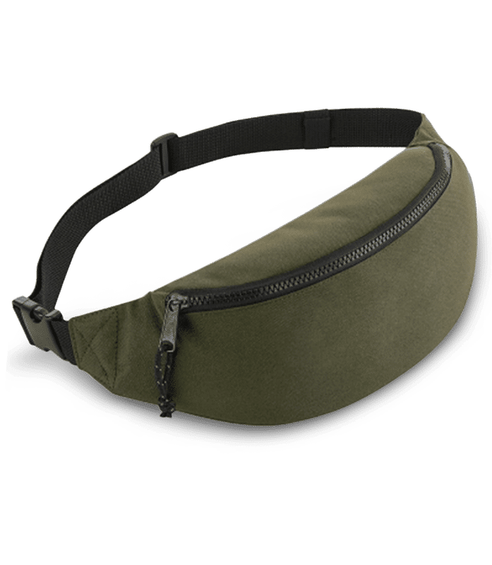 Preview: BagBase Bum Bag - Green - Back