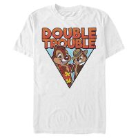 Disney Classics - Chip and Dale - Chip and Dale Buddy Tee R - Pánské Tričko - Bílá - Napřed