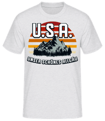 USA Unser Schoenes Allgaeu · Männer Basic T-Shirt