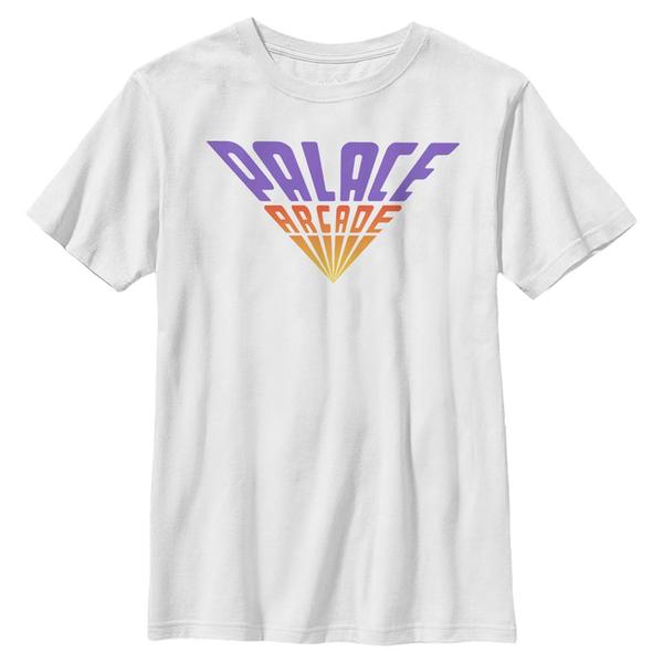 Aperçu: Netflix - Stranger Things - Logo Palace Arcade - Enfant T-shirt - Blanc - Devant