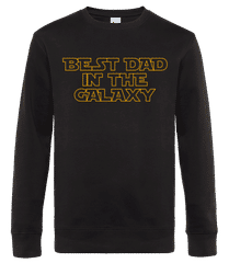 Best Dad In The Galaxy · Men's standard sweatshirt