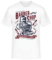 Vintage Barber Shop · Männer Basic T-Shirt