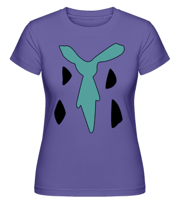 Fred Flintstone -  T-shirt Shirtinator femme - Pourpre - Devant